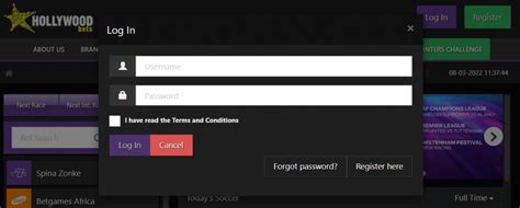 Hollywoodbets Login Guide .